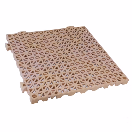 Almofada de intertravamento modular Tapete de ladrilho não